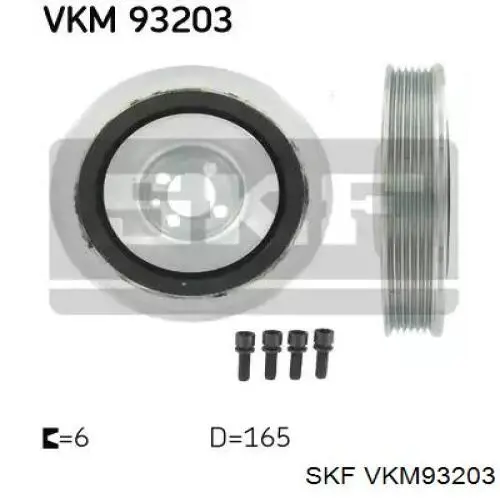Comprar VKM93203 SKF La polea del cigüeñal