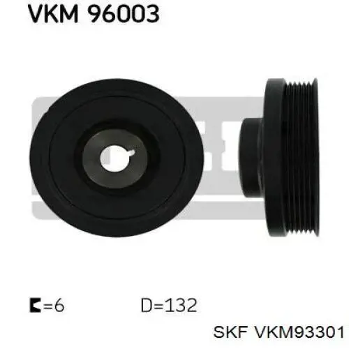 Comprar VKM93301 SKF La polea del cigüeñal