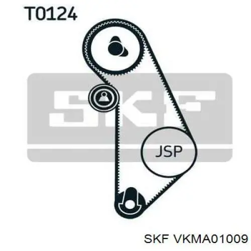 VKMA 01009 SKF kit correa de distribución