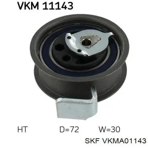 VKMA01143 SKF kit de correa de distribución