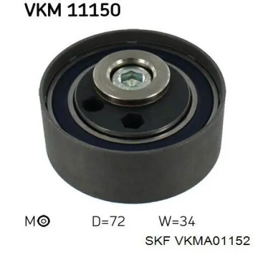 VKMA 01152 SKF kit de correa de distribución