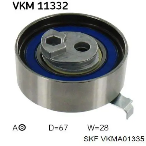 VKMA 01335 SKF kit de correa de distribución