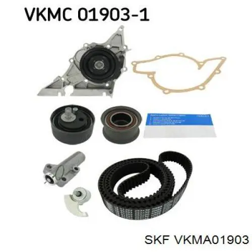 VKMA 01903 SKF kit de correa de distribución