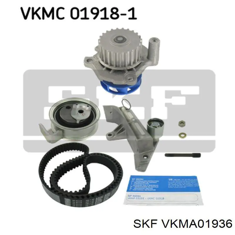 Comprar VKMA01936 SKF Kit de correa de distribución
