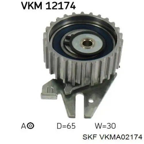 VKMA 02174 SKF kit correa de distribución