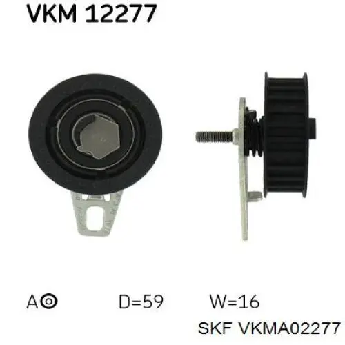 VKMA 02277 SKF kit de correa de distribución