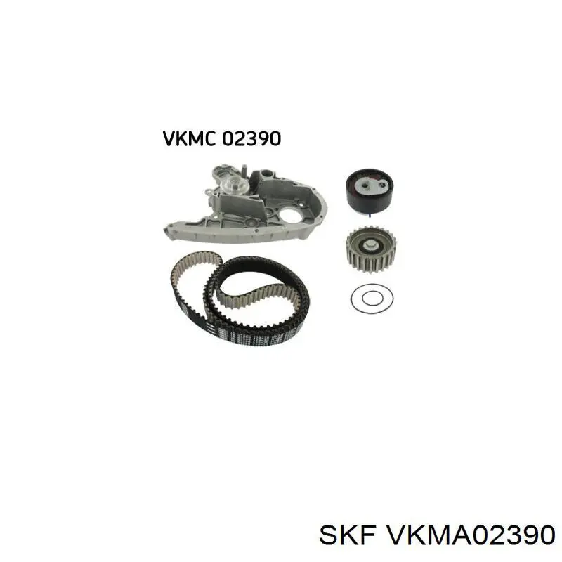 Juego de correas dentadas SKF VKMA02390 precio, desde 77,00 EUR