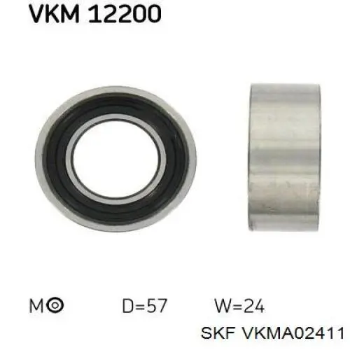 VKMA02411 SKF kit de correa de distribución