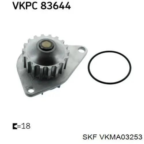 VKMA 03253 SKF kit de correa de distribución