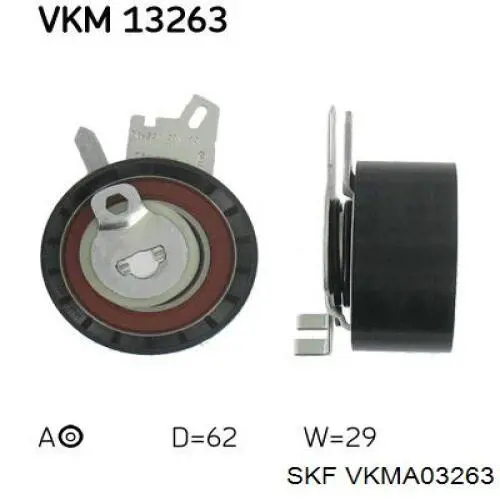 VKMA 03263 SKF kit de correa de distribución