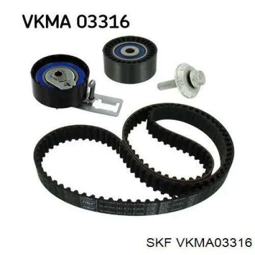 VKMA 03316 SKF kit de correa de distribución