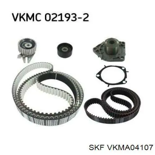 VKMA04107 SKF kit de correa de distribución