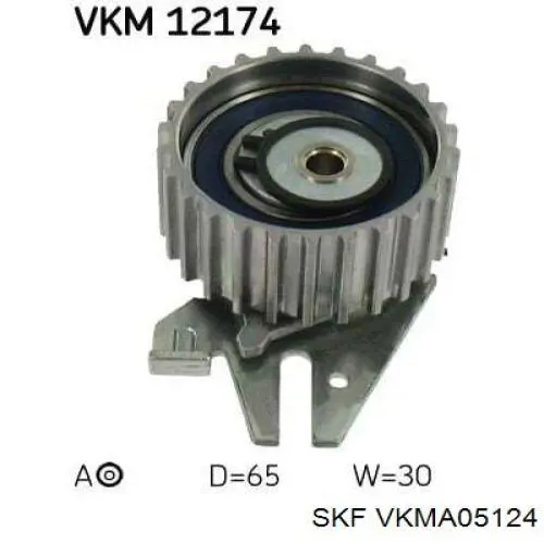 VKMA05124 SKF kit de correa de distribución