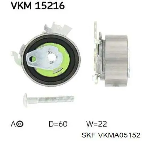 VKMA 05152 SKF kit de correa de distribución