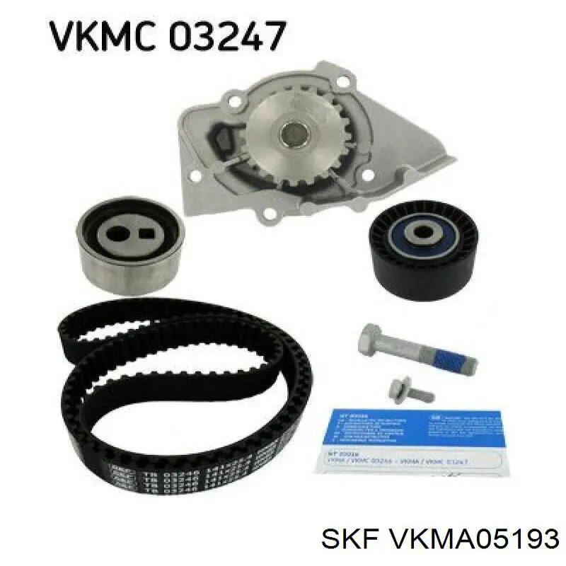 Comprar VKMA05193 SKF Kit de correa de distribución