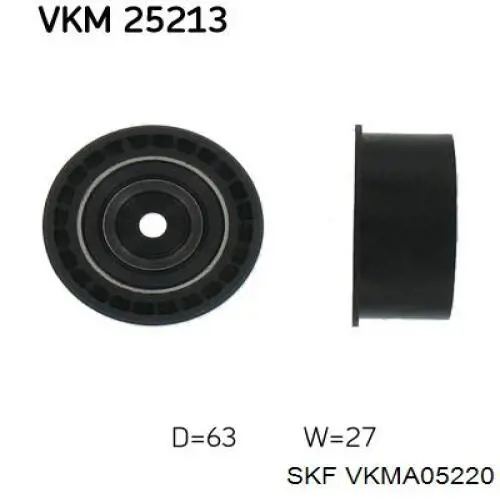 VKMA05220 SKF kit de correa de distribución