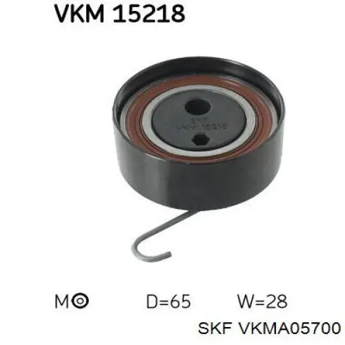 VKMA 05700 SKF kit de distribución