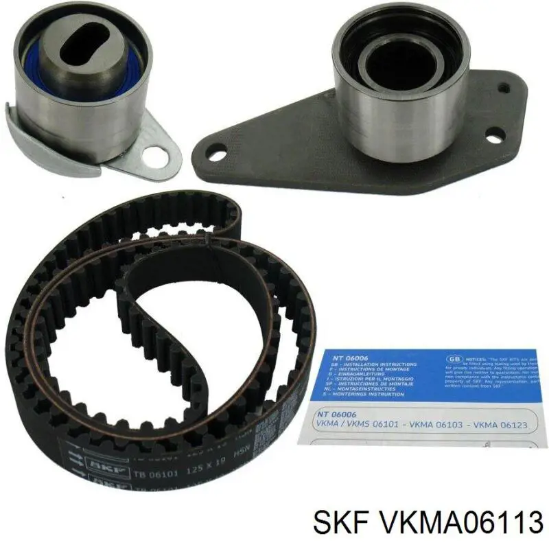 VKMA 06113 SKF kit correa de distribución