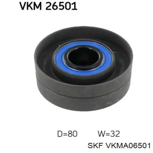 VKMA06501 SKF kit de correa de distribución