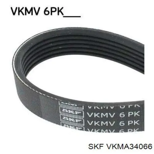 VKMA 34066 SKF kit correa de distribución