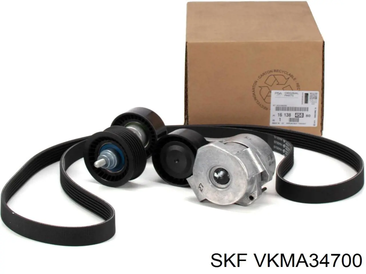 VKMA 34700 SKF correa de transmision, juego completo