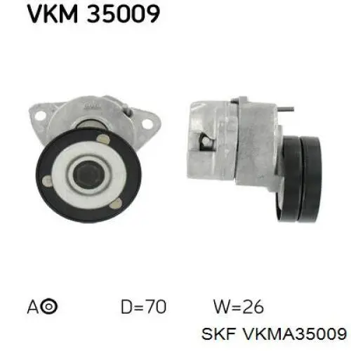 VKMA35009 SKF correa de transmisión
