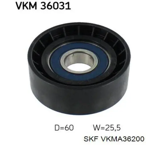 VKMA 36200 SKF correa de transmisión