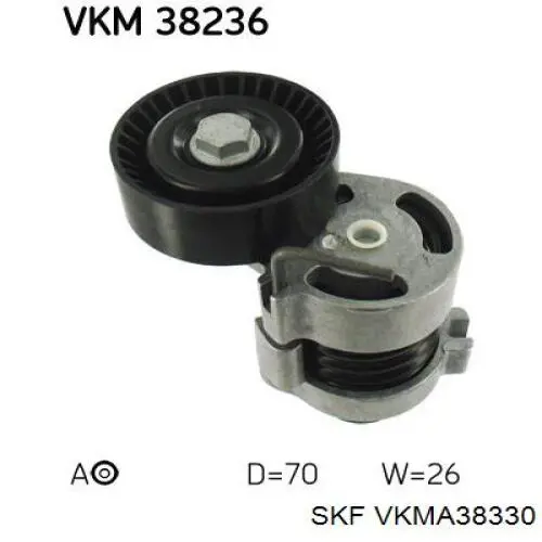 VKMA 38330 SKF correa de transmisión