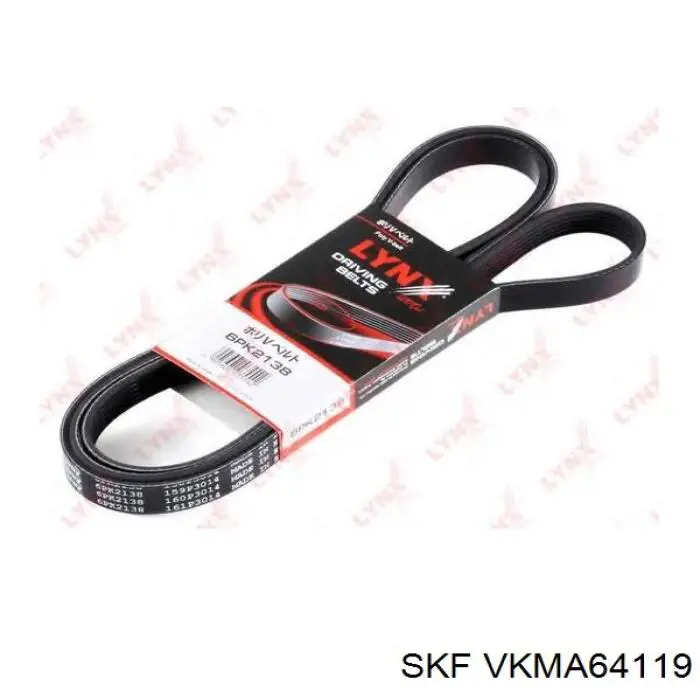 Correa de transmisión, juego SKF VKMA64119 precio, desde 168,30 EUR