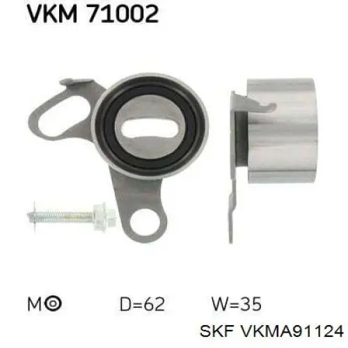 VKMA91124 SKF kit de distribución
