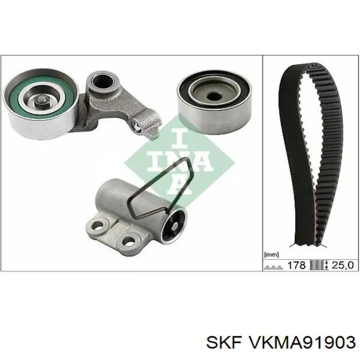 VKMA91903 SKF kit de correa de distribución