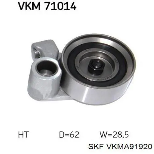 VKMA 91920 SKF kit correa de distribución