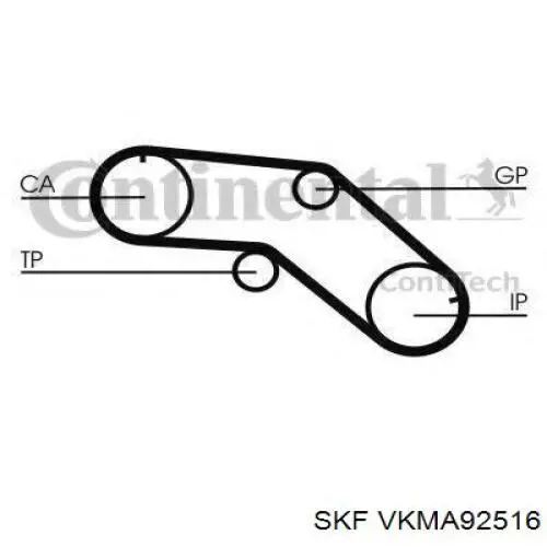 Comprar CT1005K1 Continental/Siemens Kit de correa de distribución