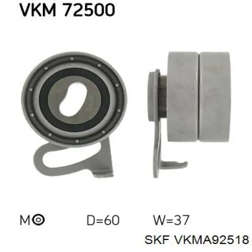 VKMA 92518 SKF kit correa de distribución