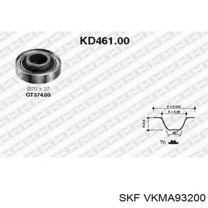Comprar KTB366 Dayco Kit de correa de distribución