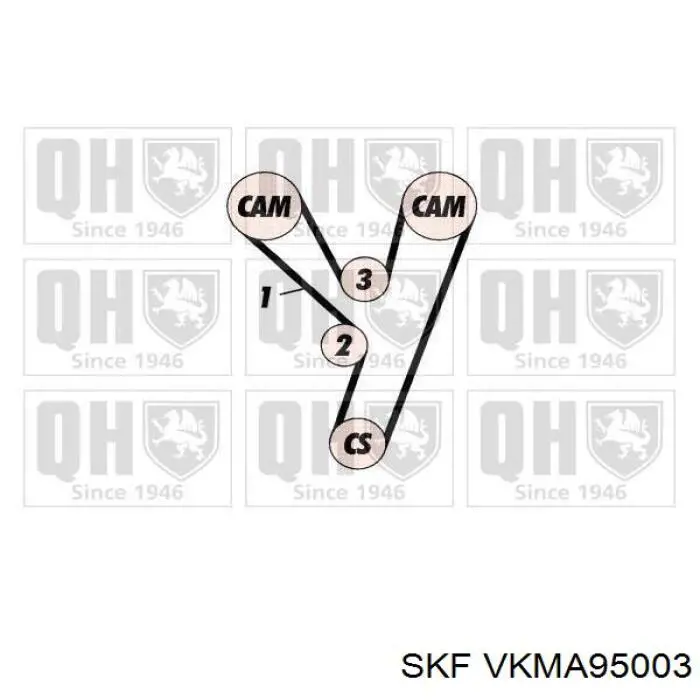 Kit de distribución KDD525 Japan Parts