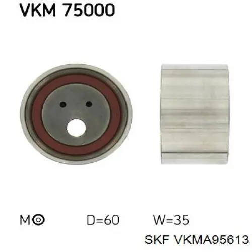 VKMA95613 SKF Kit correa de distribución