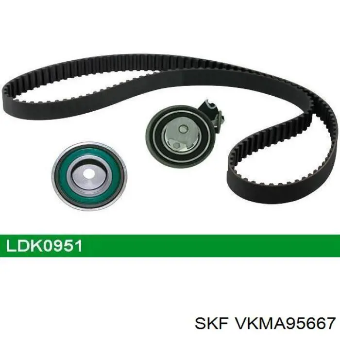 Kit de distribución VKMA95667 SKF