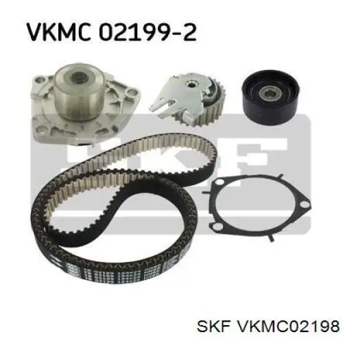VKMC 02198 SKF kit de correa de distribución