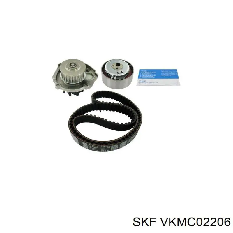 VKMC 02206 SKF kit de correa de distribución