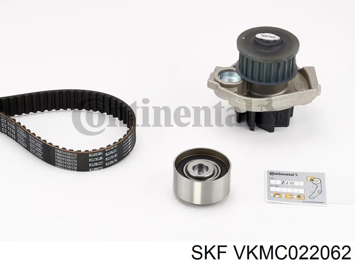 VKMC 02206-2 SKF kit de correa de distribución