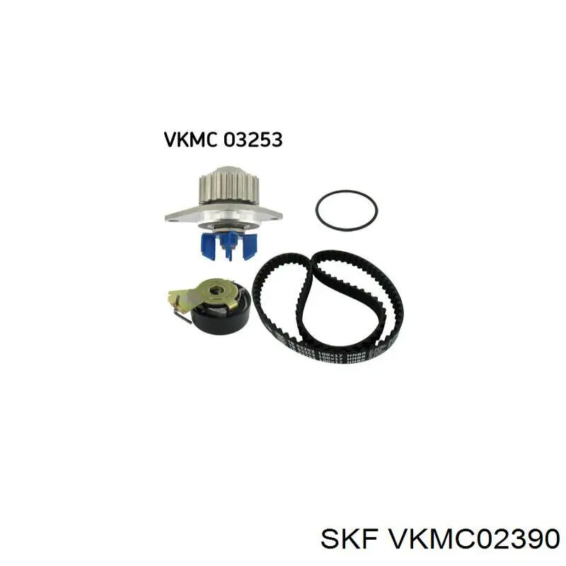 Juego de correas dentadas SKF VKMC02390 precio, desde 160,31 EUR