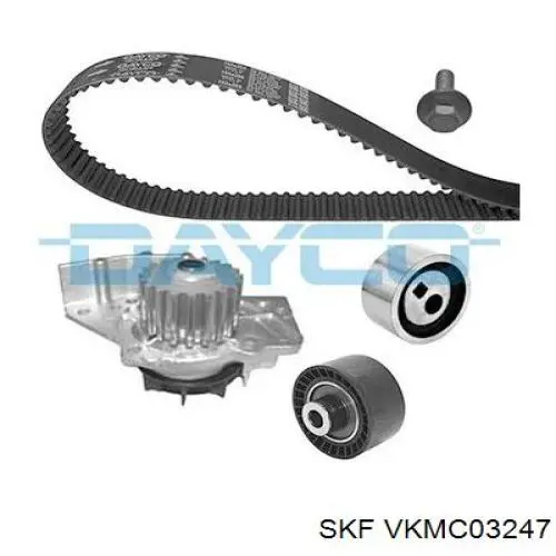 Juego de correas dentadas SKF VKMC03247 precio, desde 76,84 EUR