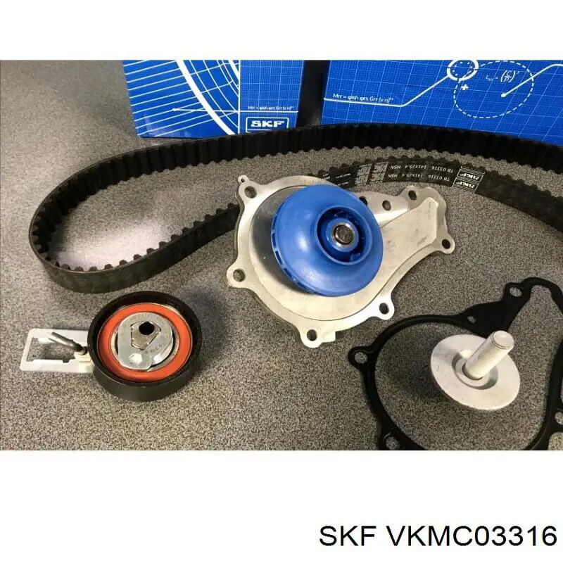 VKMC 03316 SKF kit de correa de distribución