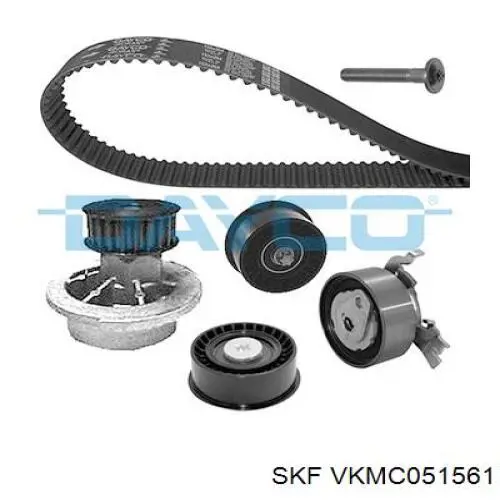 VKMC051561 SKF kit correa de distribución