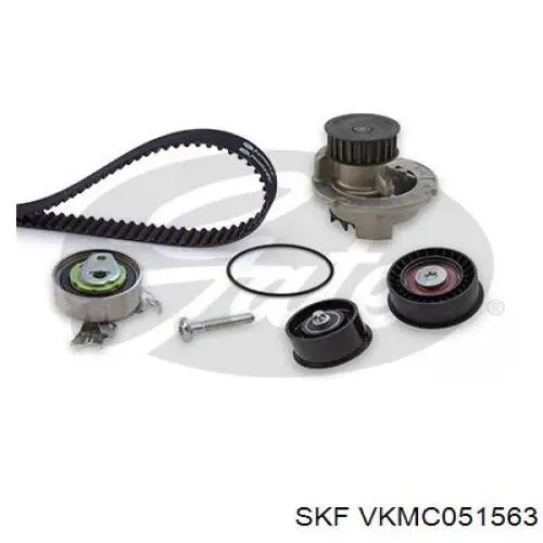 VKMC 05156-3 SKF kit de correa de distribución