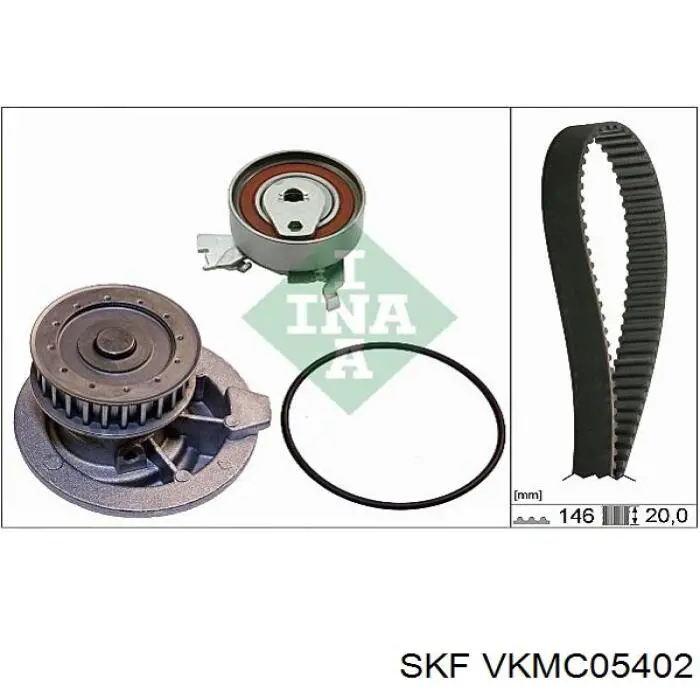 VKMC 05402 SKF kit correa de distribución