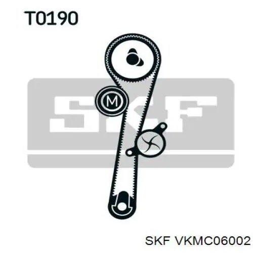 Comprar VKMC06002 SKF Kit de correa de distribución