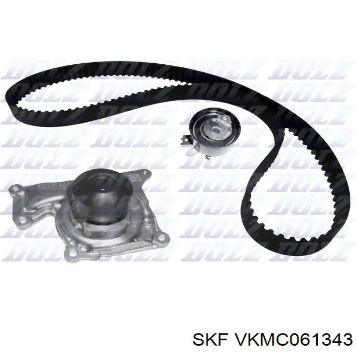 Juego de correas dentadas SKF VKMC061343 precio, desde 95,68 EUR