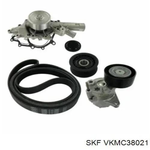 VKMC 38021 SKF correa de transmision, juego completo